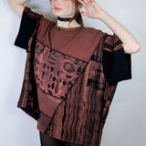 'When you Sleep' Patchwork Big Tee (Fits Sizes 1-3)