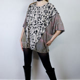 'Faded Dream' Patchwork Big Tee (Fits Sizes 1-3)