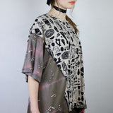 'Faded Dream' Patchwork Big Tee (Fits Sizes 1-3)