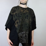 'Nothing Natural' Patchwork Big Tee (Fits Sizes 1-3)