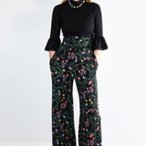 Dawn Belladonna High Waisted Wide Leg Pants