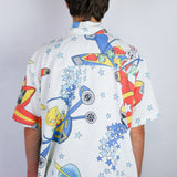 'Taz' Unisex Short Sleeve Button Up (Size 1)