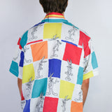 'What's Up Doc?' Unisex Short Sleeve Button Up (Size 1)