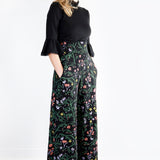 Dawn Belladonna High Waisted Wide Leg Pants