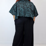 Everest 'Serpentine' Boxy Button-Up