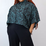 Everest 'Serpentine' Boxy Button-Up