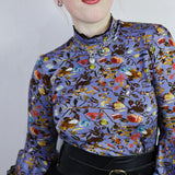 'Dreamy Floral' Collage Kiki Blouse