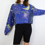 'The Moon' Boxy Long Sleeve Tarot Card Collection (Size 1)