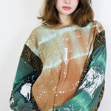 'The World' Boxy Long Sleeve Tarot Card Collection (Size 3)