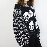 'Death' Boxy Long Sleeve Tarot Card Collection (Size 2)