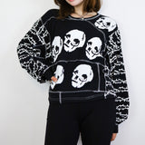 'Death' Boxy Long Sleeve Tarot Card Collection (Size 2)