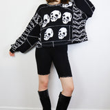 'Death' Boxy Long Sleeve Tarot Card Collection (Size 2)