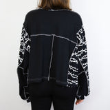 'Death' Boxy Long Sleeve Tarot Card Collection (Size 2)