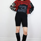 'The Devil' Boxy Long Sleeve Tarot Card Collection (Size 1)