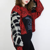 'The Devil' Boxy Long Sleeve Tarot Card Collection (Size 1)