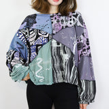 'Wheel of Fortune' Boxy Long Sleeve Tarot Card Collection (Size 2)
