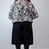 Poison Plaid 'Serpentine' Boxy Button-Up