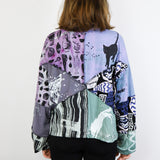 'Wheel of Fortune' Boxy Long Sleeve Tarot Card Collection (Size 2)