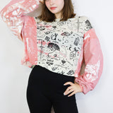 'The Lovers' Boxy Long Sleeve Tarot Card Collection (Size 1)