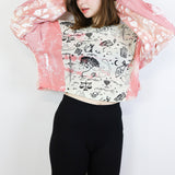 'The Lovers' Boxy Long Sleeve Tarot Card Collection (Size 1)