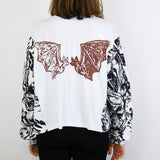 'Temperance' Boxy Long Sleeve Tarot Card Collection (Size 2)