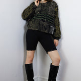 'The Hermit' Boxy Long Sleeve Tarot Card Collection (Size 2)