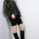 'The Hermit' Boxy Long Sleeve Tarot Card Collection (Size 2)