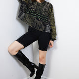 'The Hermit' Boxy Long Sleeve Tarot Card Collection (Size 2)