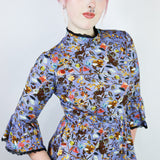 'Dreamy Floral' Collage Kiki Dress