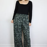 'Curio' Cypress Staight Leg Trouser