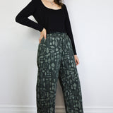 'Curio' Cypress Staight Leg Trouser