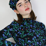 'Feral Floral' Beret