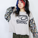 Simply Serpent' Boxy Long Sleeve (Size 2)