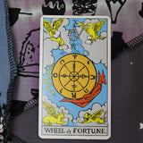 'Wheel of Fortune' Boxy Long Sleeve Tarot Card Collection (Size 2)