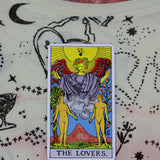 'The Lovers' Boxy Long Sleeve Tarot Card Collection (Size 1)