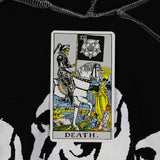 'Death' Boxy Long Sleeve Tarot Card Collection (Size 2)