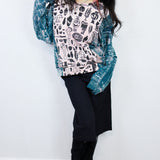 'Dreamscape' Cropped Sweatshirt (Sizes 1, 2, 3)