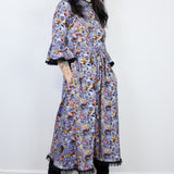 'Dreamy Floral' Collage Kiki Dress (SAMPLE SMALL)
