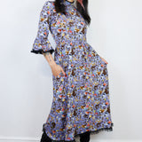 'Dreamy Floral' Collage Kiki Dress (SAMPLE SMALL)