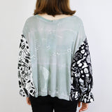 'The High Priestess' Boxy Long Sleeve Tarot Card Collection (Size 2)