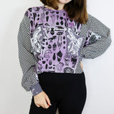 'The Chariot' Boxy Long Sleeve Tarot Card Collection (Size 1)