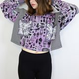 'The Chariot' Boxy Long Sleeve Tarot Card Collection (Size 1)