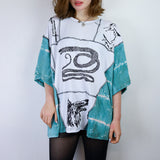'Once in a Lifetime' Patchwork Big Tee (Fits Sizes 1-3)