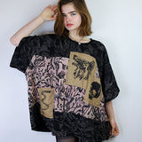 'Someday' Patchwork Big Tee (Fits Sizes 1-3)