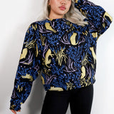 Cropped Cattails Sweatshirt - Thief and Bandit