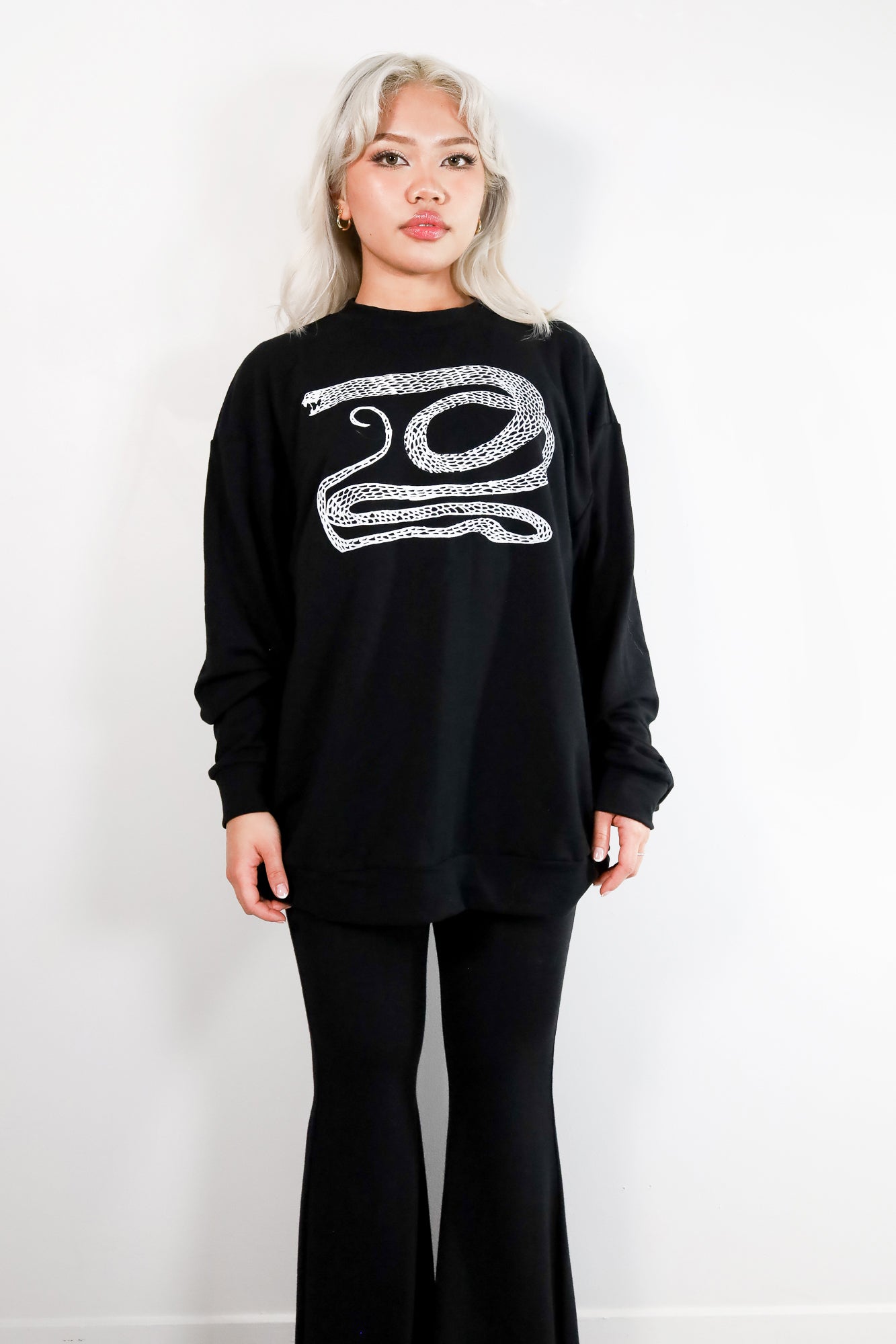 Serpent Relaxed Fit Sweatshirt - Thief and Bandit