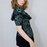 'Moonlit Marsh' Patsy Blouse