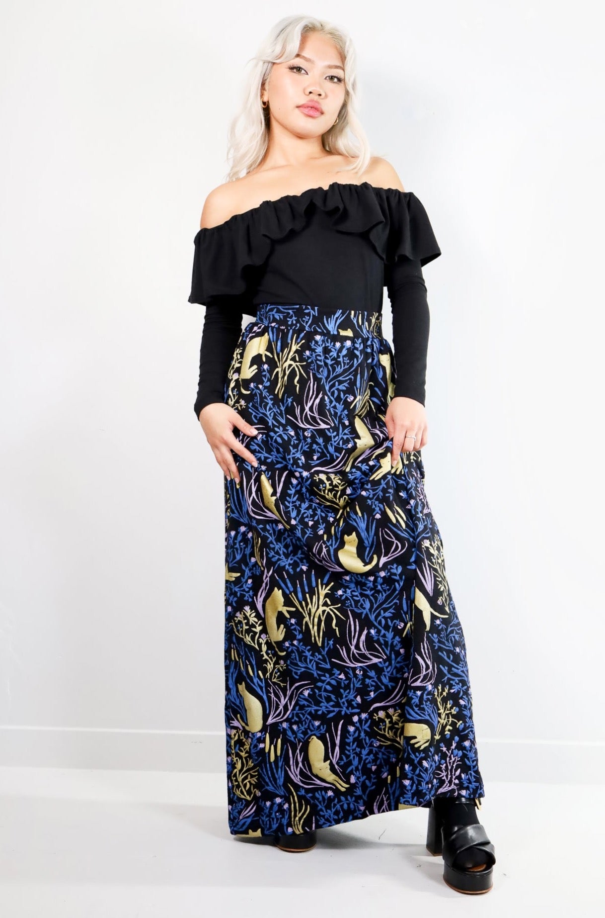 Cattails Maxi Skirt - Thief and Bandit