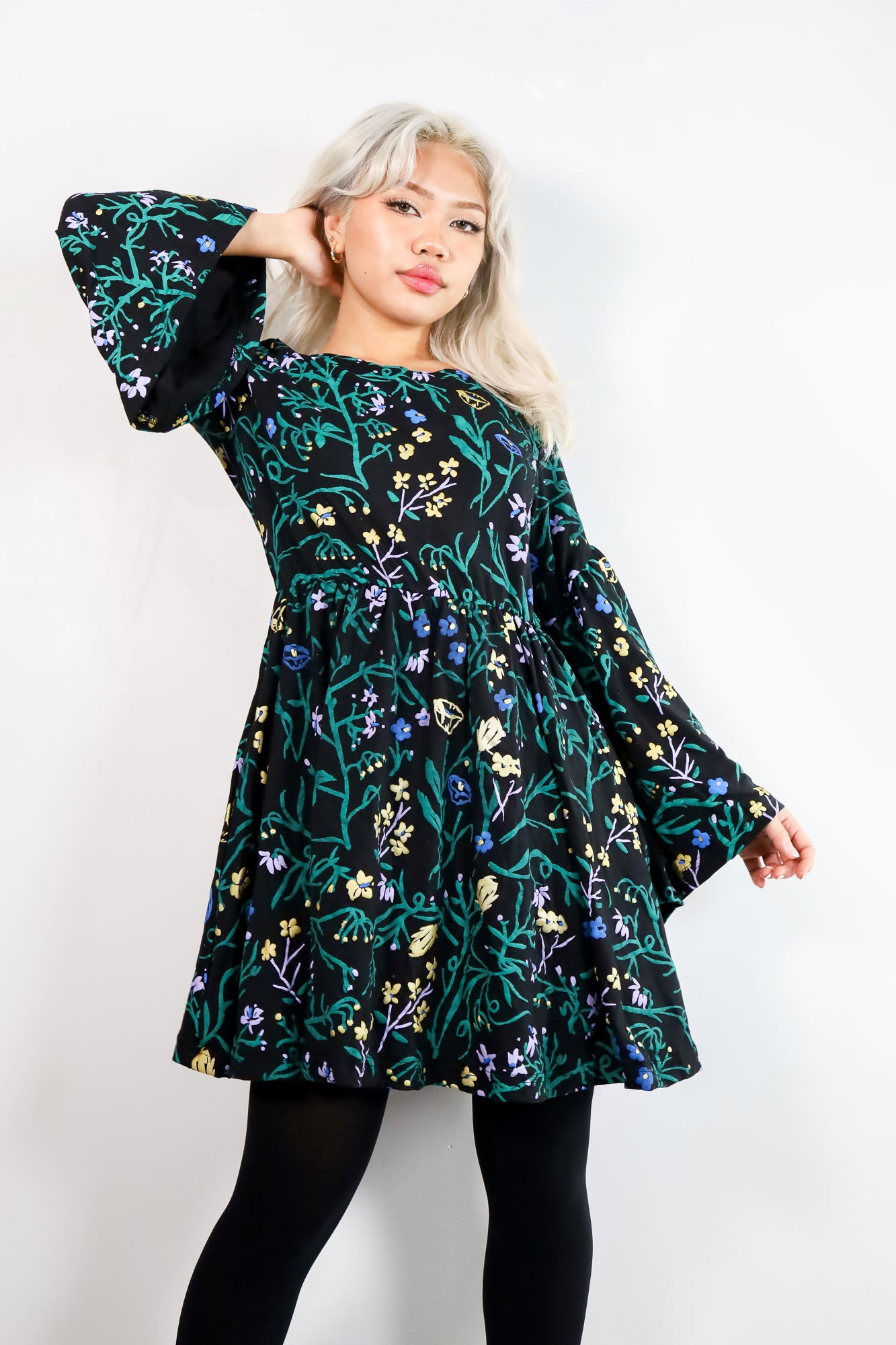 Dusk Belladonna Mini Stevie Dress - Thief and Bandit