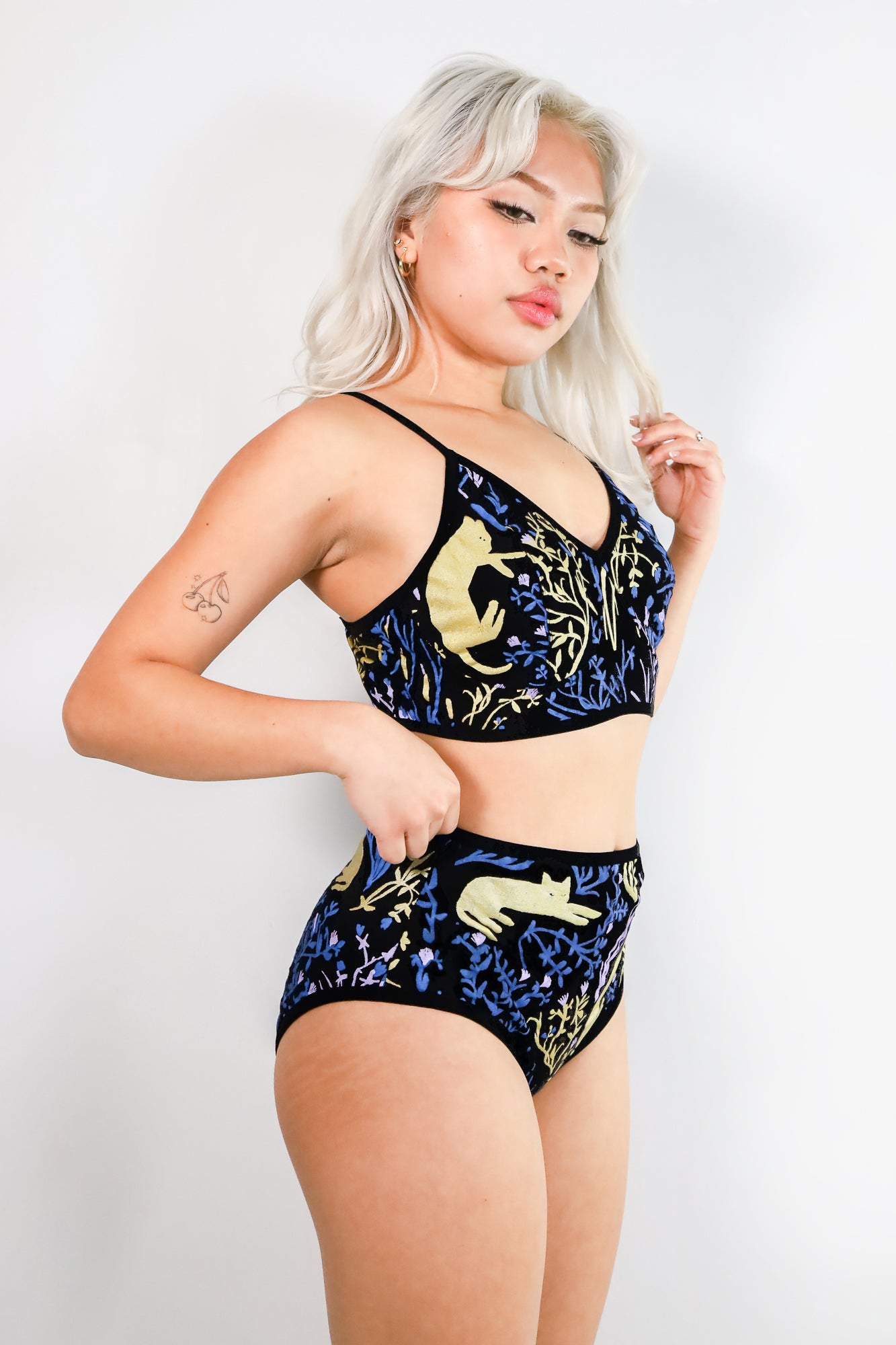 Cattails Bralette & Underwear Set - Thief and Bandit